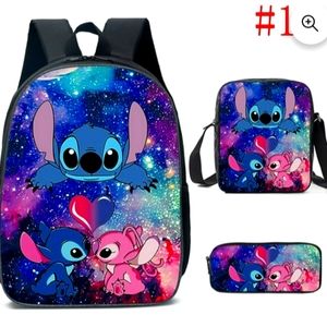 Stich backpack 3pcs